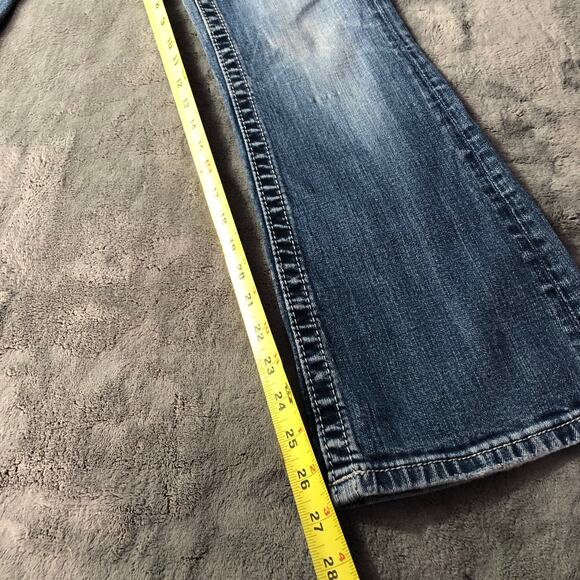 Miss Me Womens Jeans Low-Rise Boot-cut Stud Embellished Pockets 29" Waist READ - Picture 3 of 13